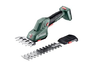 Metabo POWERMAXX SGS 12 Q accu grasschaar 1,15 cm 12 V Lithium-Ion (Li-Ion) Zwart, Groen, Rood