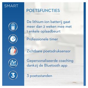 Oral-B Smart 4 4000N 80314186 Elektrische tandenborstel Roterend / oscillerend / pulserend Wit