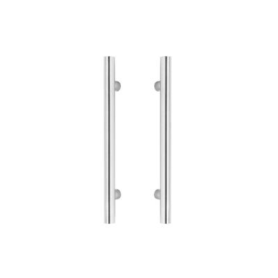 Deurgrepen per paar T-vorm 600x65x20 HoH 400mm RVS Deurgrepen per paar T-vorm 600x65x20 HoH 400mm RVS