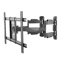 LogiLink BP0047 TV-hoekbeugel Voor hoekmontage, Kantelbaar, Zwenkbaar 94,0 cm (37) - 177,8 cm (70) Draaibaar, Kantelbaar, Zwenkbaar - thumbnail