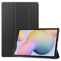 Tri-Fold Series Samsung Galaxy Tab S7+/S8+ Folio Case - Zwart - thumbnail