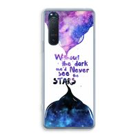 Stars quote: Sony Xperia 5 II Transparant Hoesje - thumbnail