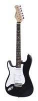 DIMAVERY ST-203 E-Guitar LH, black