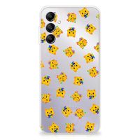 TPU bumper voor Samsung Galaxy A14 5G Katten Emojis - thumbnail