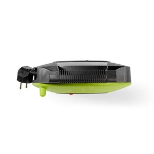 Nedis Randaarde stekker, 10 m, 3000 W, 16 A, Soort aarding: Zijcontacten, 230 V AC 50/60 Hz, Hoek van stopcontact: 90, H05VV-F 3G 1,5 mm2, Zekering: Ja, Groen / Zwart