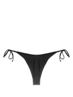 Moschino bas de bikini à logo imprimé - Noir - thumbnail