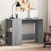 Bureau 102x50x75 cm bewerkt hout grijs sonoma eikenkleurig - thumbnail