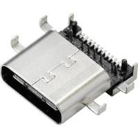 Tru Components USB 3.1 Type-C inbouwbus Bus, inbouw horizontaal Inhoud: 1 stuk(s)