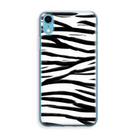 Zebra pattern: iPhone XR Transparant Hoesje - thumbnail