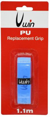 Uwin grip tennis/badminton/squash 1,88 mm synthetisch blauw