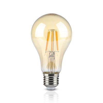 V-TAC LED Filament lamp XL Dao Amber glas 10 Watt E27 A67 2200K V-TAC LED Filament lamp XL Dao Amber glas 10 Watt E27 A67 2200K