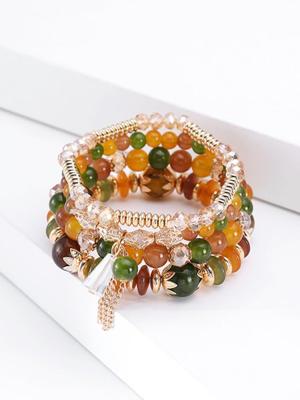 Boho Etnisch Kristal Armband