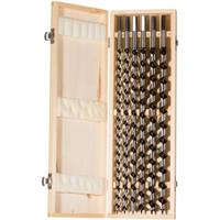 fischer slangenboren D-WL set 460 (lengte), 10-20 mm, houtboor met zeskant aansluiting voor boormachine, set met verschillende maten, gereedschap van diepe gaten in zacht & hard hout, 6 stuks