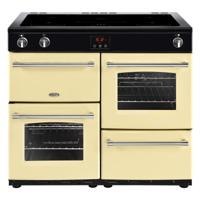 Belling Farmhouse 100Ei Range-fornuis Inductiekookplaat zones Crème