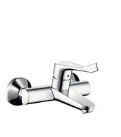 hansgrohe Kraan Focus Care Opbouw eengreeps wastafelarmatuur, wandmontage, chroom