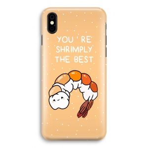 You're Shrimply The Best: iPhone Xs Volledig Geprint Hoesje