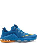 Nike baskets Lebron 12 Low - Bleu - thumbnail