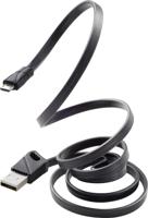 Renkforce USB-kabel USB 2.0 USB-A stekker, USB-micro-B stekker 1.00 m Zwart RF-3376010 - thumbnail