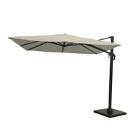 Nesling Coolfit zweefparasol plus 300 x 300 cm gebroken Wit