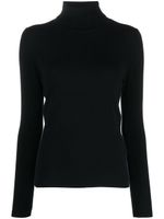 Allude pull en cachemire à col roulé - Noir