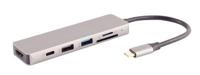 SHIVERPEAKS® Basic-S-USB-dock USB-C multiport dockingstation, 6-in-1, HDMI, PD, hub, sd. Merk