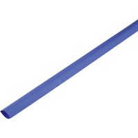 TRU COMPONENTS 1225526 Krimpkous zonder lijm Blauw 80 mm 40 mm Krimpverhouding:2:1 per meter - thumbnail