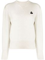 MARANT ÉTOILE Kelaya logo-embroidered jumper - Tons neutres - thumbnail