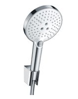 Hansgrohe Raindance Select S badset met doucheslang 160cm chroom/wit - thumbnail