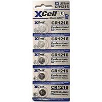 XCell Knoopcel CR1216 (voor veel verschillende kleine apparaten, lange levensduur, lage zelfontlading) 148258