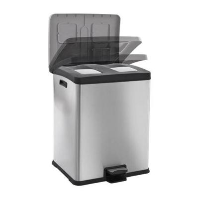 Vepa Bins 31054046 Rechthoekig Roestvrijstaal Kunststof, Roestvrijstaal Vepa Bins 31054046 Rechthoekig Roestvrijstaal Kunststof, Roestvrijstaal