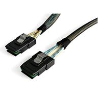 StarTech.com 1 m Serial Attached SCSI SAS-kabel, SFF8087 naar SFF8087