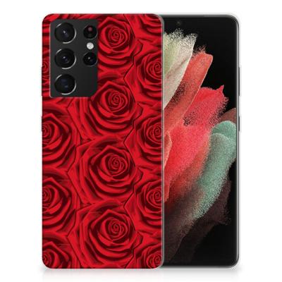 Samsung Galaxy S21 Ultra TPU Case Red Roses Samsung Galaxy S21 Ultra TPU Case Red Roses