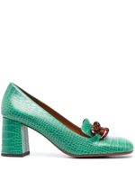 Chie Mihara escarpins Ranja 75 mm en cuir - Vert