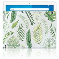 Lenovo Tab M10 Siliconen Hoesje Leaves