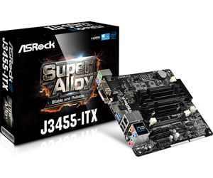 ASRock J3455-ITX Moederbord met CPU Socket Intel 1296 Vormfactor Mini-ITX