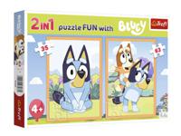 Trefl 2-in-1 puzzel (Bluey) - thumbnail