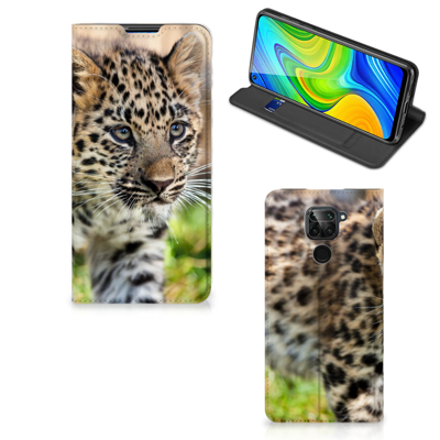 Xiaomi Redmi Note 9 Hoesje maken Baby Luipaard Xiaomi Redmi Note 9 Hoesje maken Baby Luipaard