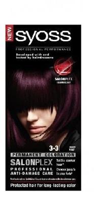 Syoss Permanent Coloration Haarverf - 3-3 Dark Violet