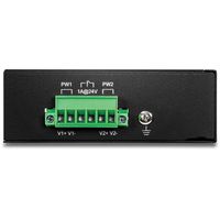 Trendnet TI-PE80 netwerk-switch Unmanaged Fast Ethernet (10/100) Power over Ethernet (PoE) Zwart - thumbnail