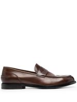 Alberto Fasciani mocassins en cuir - Marron