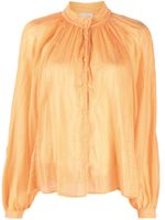 Forte Forte blouse à effet de transparence - Orange - thumbnail