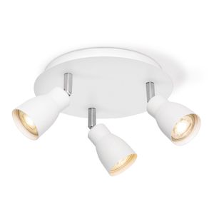 Home sweet home alba 3L LED opbouwspot Ø 22 cm wit