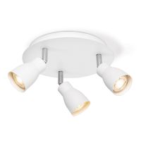 Home sweet home alba 3L LED opbouwspot Ø 22 cm wit - thumbnail