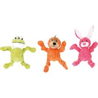 Hondenspeelgoed Pluche Connie Corduroy 9 x 15 x 30 cm Flamingo Multicolor