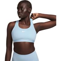 Nike Swoosh Medium Support Padded Sport BH - Opruiming - Kleding - lichtblauw - maat XS