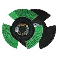 RHODIUS Slijpgereedschap GMBH & CO.KG 207077 lamellenslijpschijf K.40 D.125 mm boring 22,2 mm RHODIUS