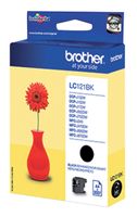 Inktcartridge Brother LC-121BK zwart - thumbnail