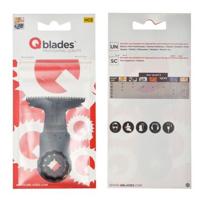 Qblades SL09 Multitoolzaagblad Prc 65X50mm Hcs 1St
