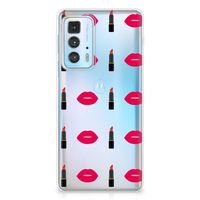 Motorola Edge 20 Pro TPU bumper Lipstick Kiss