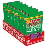 Tony's Chocolonely - Lil’Bits Melk hazelnoot - 8x 120g